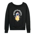 thumbnail image 1 of Disney - Merry And Bright Snow White - Women's Lightweight French Terry Long Sleeve Shirt, 1 of 5