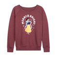 thumbnail image 1 of Disney - Merry And Bright Snow White - Women's Lightweight French Terry Long Sleeve Shirt, 1 of 5