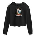 thumbnail image 1 of Disney - Merry Christmas - Juniors Cropped Pullover Hoodie, 1 of 5