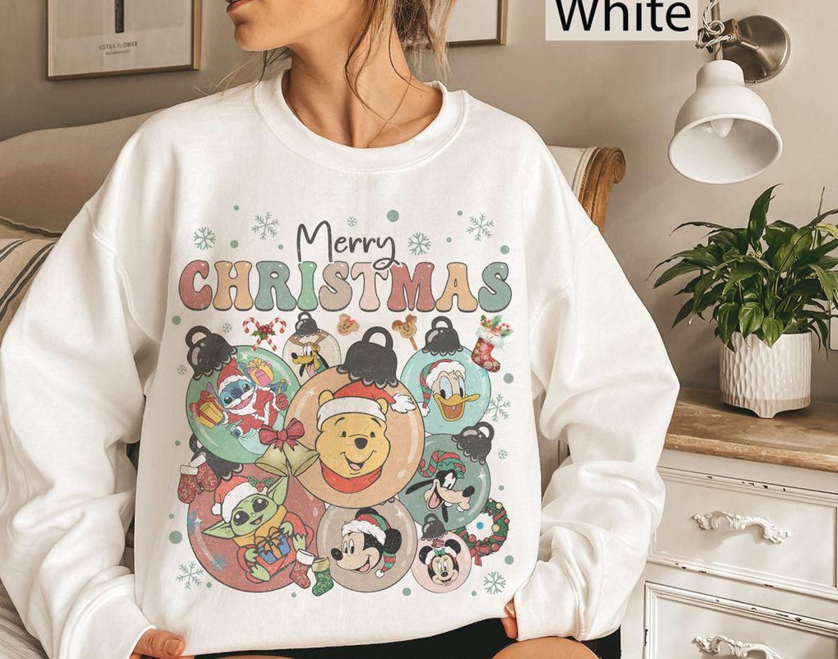 Disney Merry Christmas Shirt, Disney Family Christmas Vacation 2024