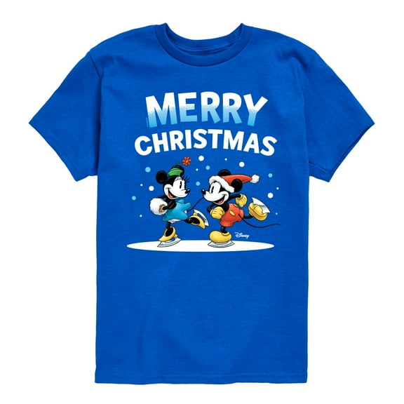 Disney - Merry Christmas - Toddler Short Sleeve Graphic T-Shirt