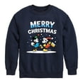 thumbnail image 1 of Disney - Merry Christmas - Toddler & Youth Crewneck Fleece Sweatshirt, 1 of 5