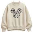 thumbnail image 1 of Disney - Meta Mickey - Women's Oversized Fleece Crew Sweatshirt, 1 of 3
