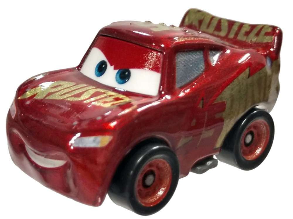 Disney Metal Mini Racers Series 2 Lightning McQueen Die Cast Car Metallic Version No Packaging Walmart