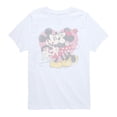 thumbnail image 1 of Disney - Mickey & Minnie Kisses - Youth Boys Short Sleeve Graphic T-Shirt, 1 of 4