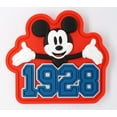 thumbnail image 1 of Disney Mickey 1928 Soft Touch Fridge Magnet - Mickey Disney Magnets, Cool Soft Touch Magnet for Disney Fans and Collectors, Perfect Kids Magnets for Fridge, Locker, Office, and Whiteboard - 3 Inches, 1 of 1