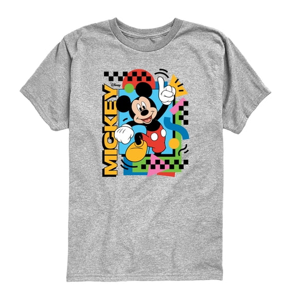 Disney - Mickey 90's Nostalgia - Toddler Boys Short Sleeve Graphic T-Shirt