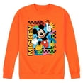 thumbnail image 1 of Disney - Mickey 90s Nostalgia - Men's Crew Neck Fleece Pullover, 1 of 1