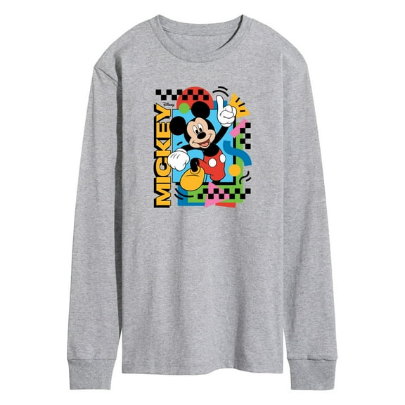 Disney - Mickey 90s Nostalgia - Men's Long Sleeve T-Shirt