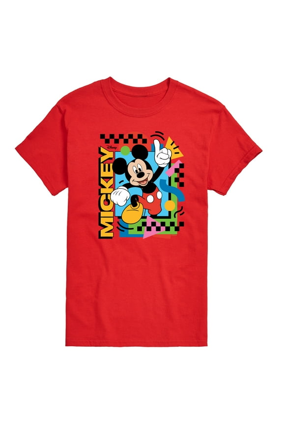 - Mickey 90s Nostalgia - Men's Short Sleeve Graphic T-Shirt