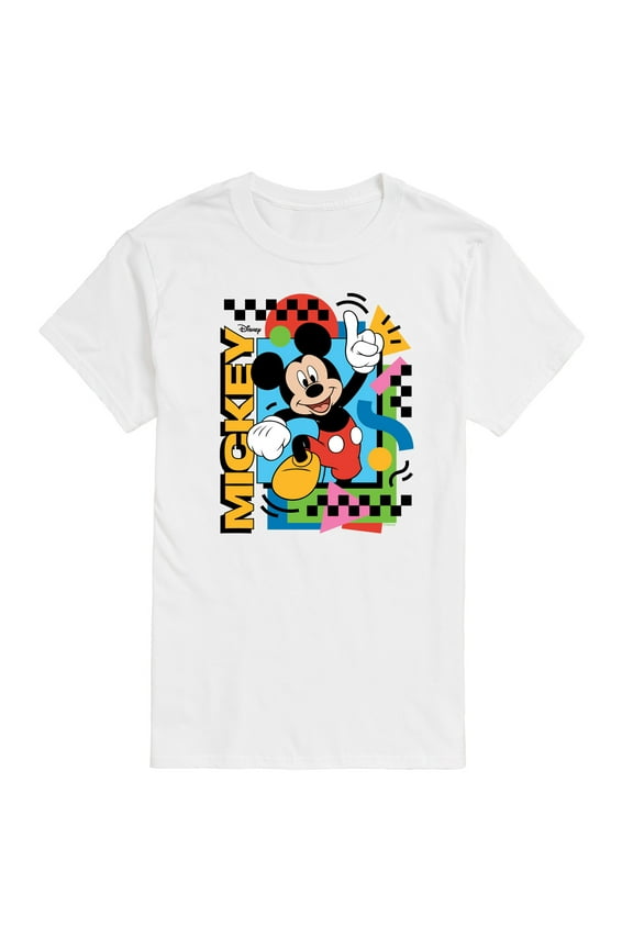 - Mickey 90s Nostalgia - Men's Short Sleeve Graphic T-Shirt