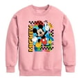 thumbnail image 1 of Disney - Mickey 90s Nostalgia - Toddler & Youth Crewneck Fleece Sweatshirt, 1 of 4