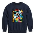 thumbnail image 1 of Disney - Mickey 90s Nostalgia - Toddler & Youth Crewneck Fleece Sweatshirt, 1 of 5