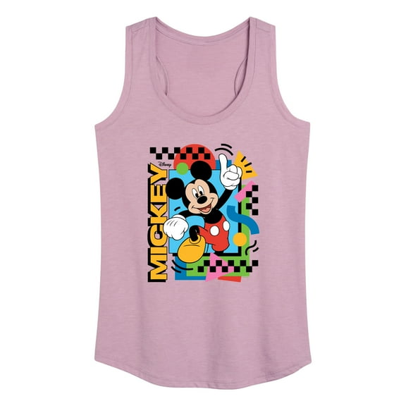 Disney - Mickey 90s Nostalgia - Women's Racerback Tank Top