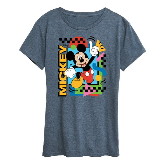 Disney - Mickey 90s Nostalgia - Women's Short Sleeve Graphic T-Shirt