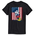 thumbnail image 1 of Disney - Mickey American Flag - Men's Short Sleeve Graphic T-Shirt, 1 of 5