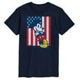 thumbnail image 1 of Disney - Mickey American Flag - Men's Short Sleeve Graphic T-Shirt, 1 of 5
