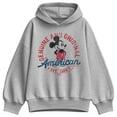 thumbnail image 1 of Disney - Mickey American Original - Women's Oversized Fleece Hoodie Sweatshirt, 1 of 4