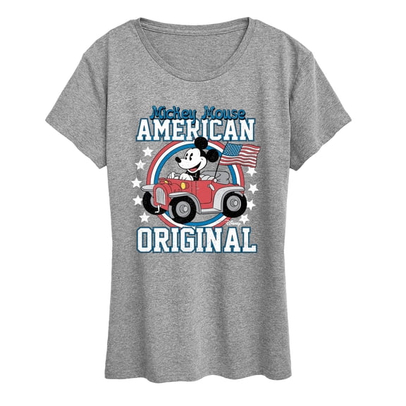 Disney - Mickey American Original - Women's Short Sleeve Graphic T-Shirt