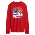 thumbnail image 1 of Disney - Mickey Americana Baseball - Men's Long Sleeve T-Shirt, 1 of 4