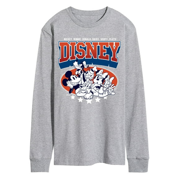 Disney - Mickey And Friends Americana - Men's Long Sleeve Graphic T-Shirt