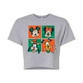 thumbnail image 1 of Disney - Mickey And Friends Christmas - Juniors Cropped Cotton Blend T-Shirt, 1 of 5