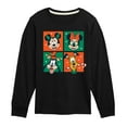 thumbnail image 1 of Disney - Mickey And Friends Christmas - Toddler & Youth Long Sleeve Graphic T-Shirt, 1 of 5
