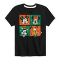thumbnail image 1 of Disney - Mickey And Friends Christmas - Toddler & Youth Short Sleeve Graphic T-Shirt, 1 of 5