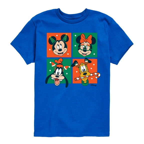Disney - Mickey And Friends Christmas - Toddler & Youth Short Sleeve Graphic T-Shirt