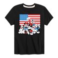 thumbnail image 1 of Disney - Mickey And Friends Flag - Toddler & Youth Short Sleeve Graphic T-Shirt, 1 of 5