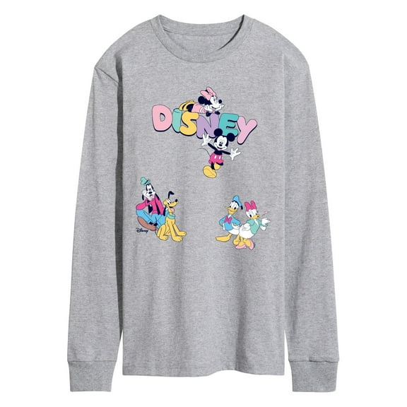 Disney - Mickey And Friends - Men's Long Sleeve Graphic T-Shirt
