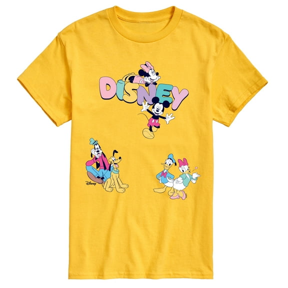 Disney - Mickey And Friends - Men's Short Sleeve Graphic T-Shirt
