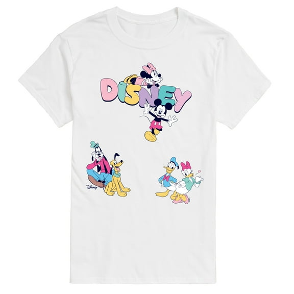 Disney - Mickey And Friends - Men's Short Sleeve Graphic T-Shirt