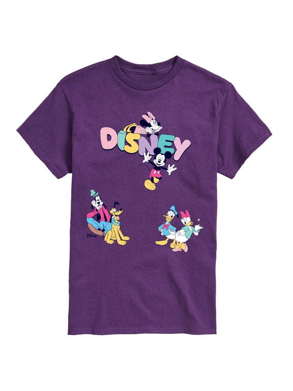 - Mickey And Friends Men's Short Sleeve Graphic T-Shirt