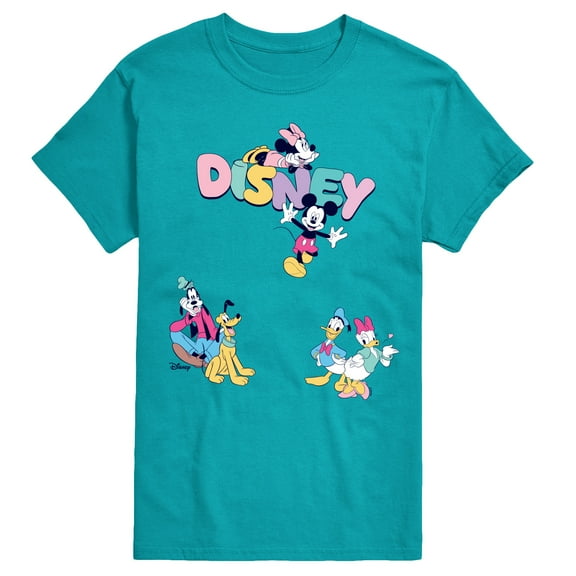 Disney - Mickey And Friends - Men's Short Sleeve Graphic T-Shirt