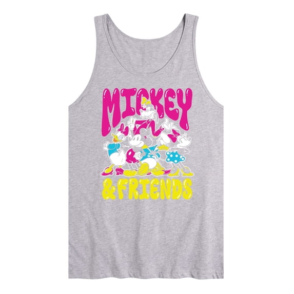 Disney - Mickey And Friends - Men's Sleeveless Graphic Tank Top