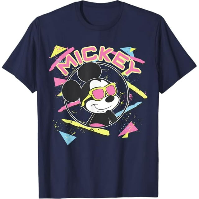 Disney Mickey And Friends Mickey Mouse 90's Portrait T-Shirt - Walmart.com