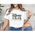 thumbnail image 1 of Disney Mickey And Friends Side Walk Shirt, Goofy Pluto Donald Mickey Tee, Vintage Disney T-Shirt, Family Vacation Shirt, Disney Trip Tee, 1 of 4