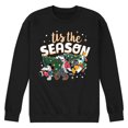 thumbnail image 1 of Disney - Mickey And Friends Tis The Season - Men's Crew Fleece Sweatshirt Sweatshirt, 1 of 5