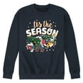thumbnail image 1 of Disney - Mickey And Friends Tis The Season - Men's Crew Fleece Sweatshirt Sweatshirt, 1 of 5