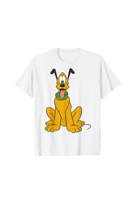 Disney Mickey And Friends Traditional Pluto Portrait T-Shirt
