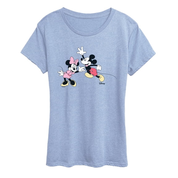 Disney - Mickey And Friends - Women's Short Sleeve Graphic T-Shirt