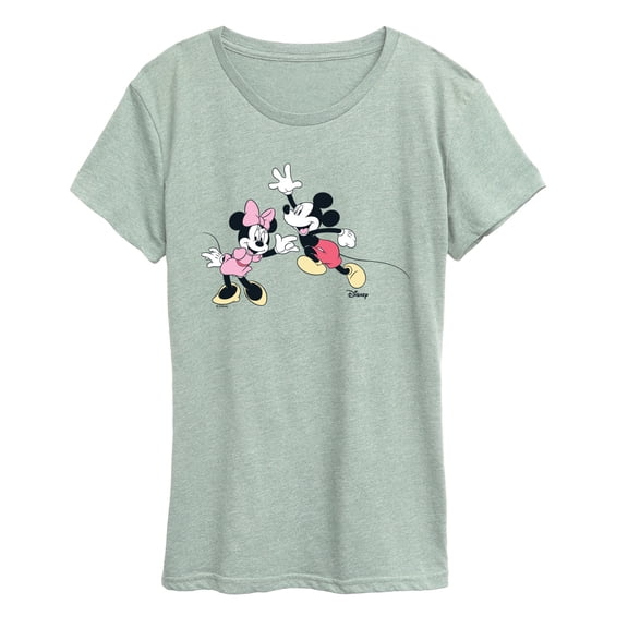 Disney - Mickey And Friends - Women's Short Sleeve Graphic T-Shirt