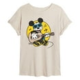 thumbnail image 1 of Disney - Mickey And Guitar - Women's Oversized T-Shirt, 1 of 5