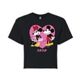 thumbnail image 1 of Disney - Mickey And Minnie Heart - Cropped Tee, 1 of 4