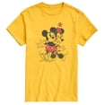 thumbnail image 1 of Disney - Mickey And Minnie Heart - Men's Short Sleeve Graphic T-Shirt, 1 of 4
