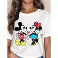 thumbnail image 1 of Disney Mickey And Minnie Mouse T-Shirt, 1 of 4