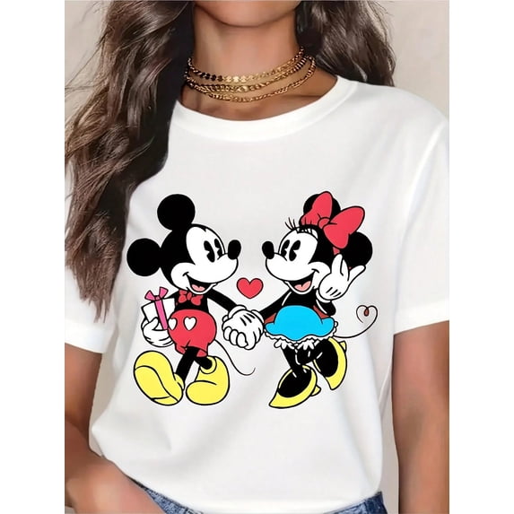 Disney Mickey And Minnie Mouse T-Shirt