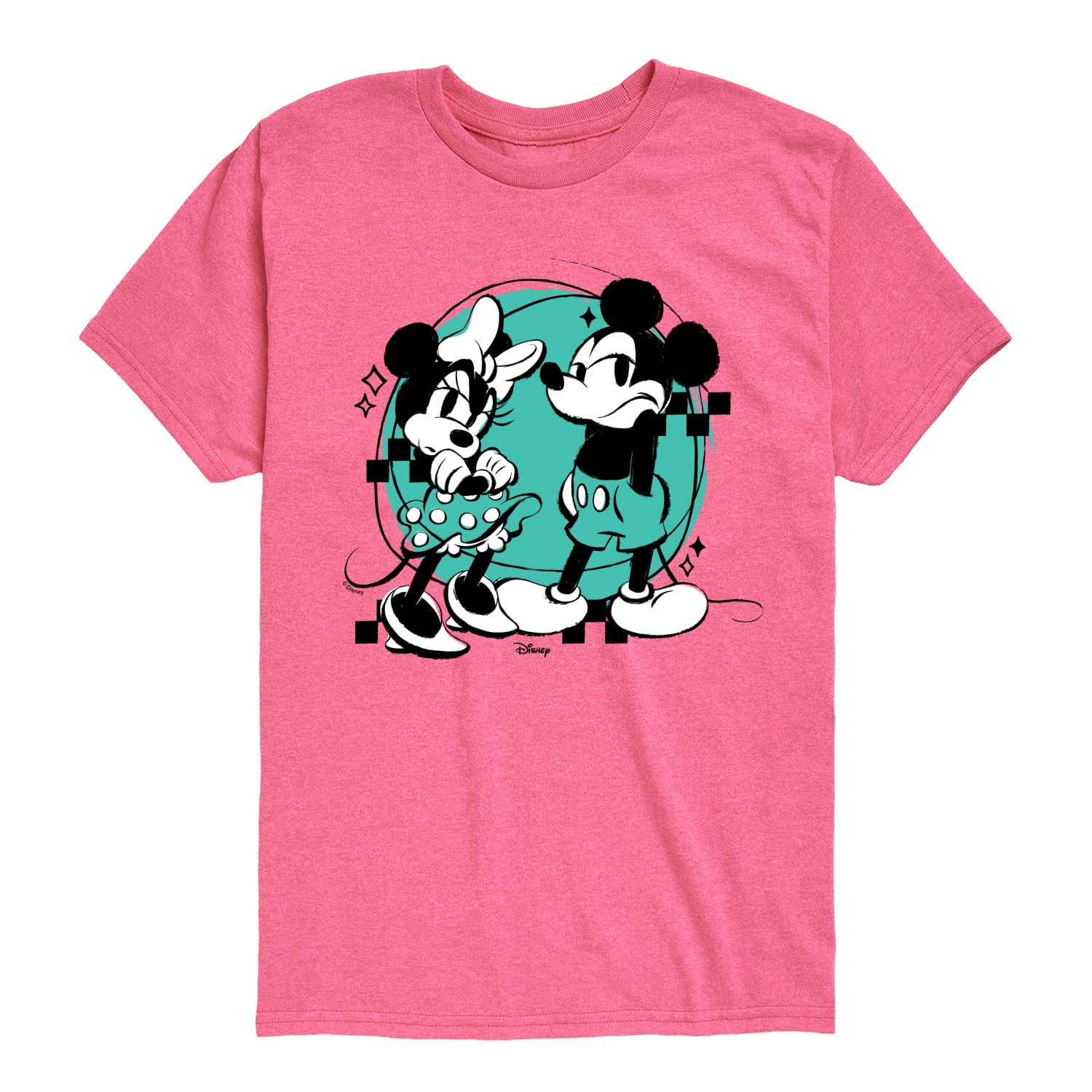 Disney - Mickey And Minnie Mouse - Toddler & Youth Short Sleeve Graphic ...