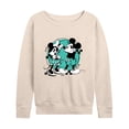 thumbnail image 1 of Disney - Mickey And Minnie Mouse  - Women's Lightweight French Terry Long Sleeve Shirt, 1 of 5